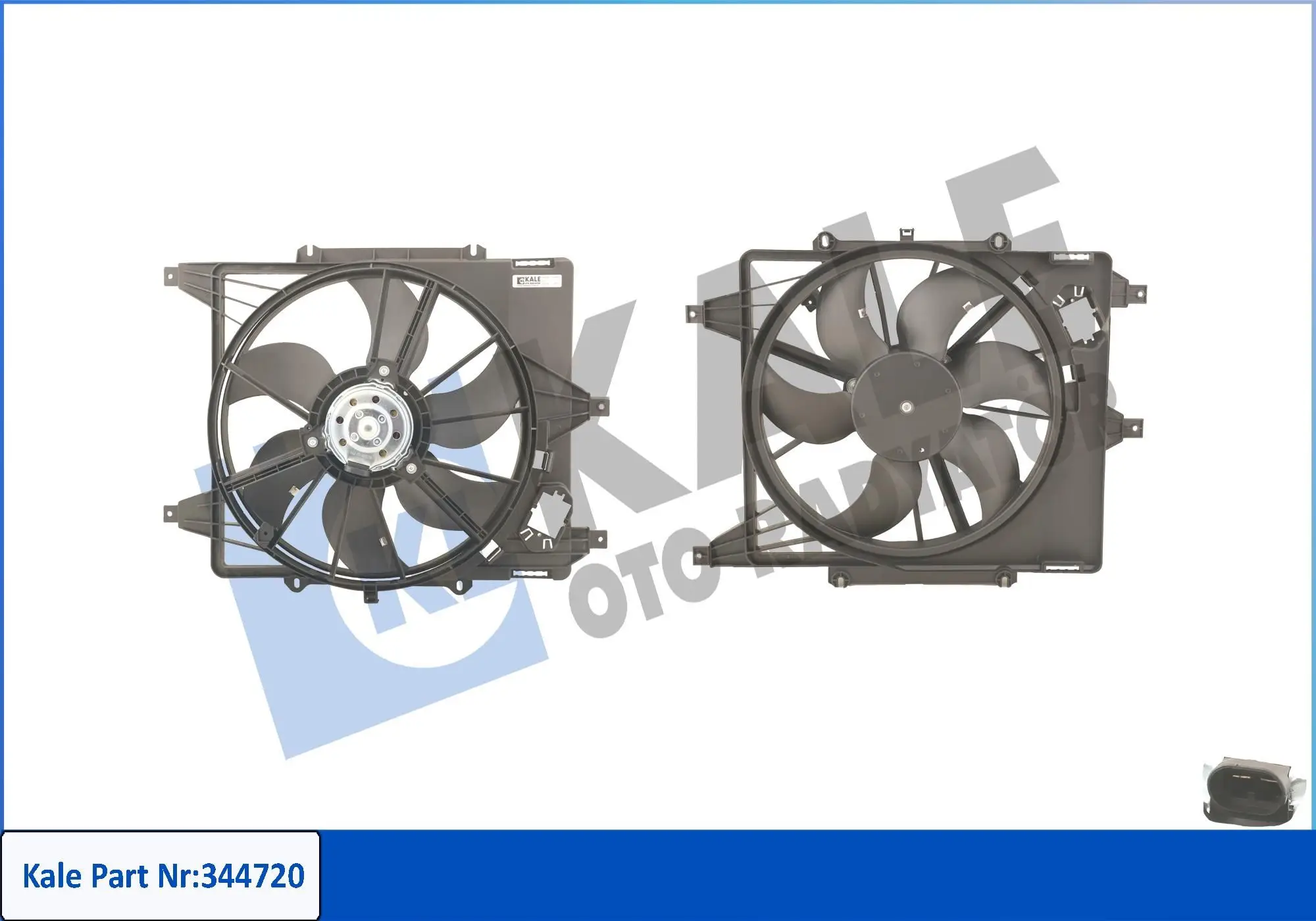 Ventilateur, refroidissement du moteur RENAULT CLIO I (B/C57_, 5 ...